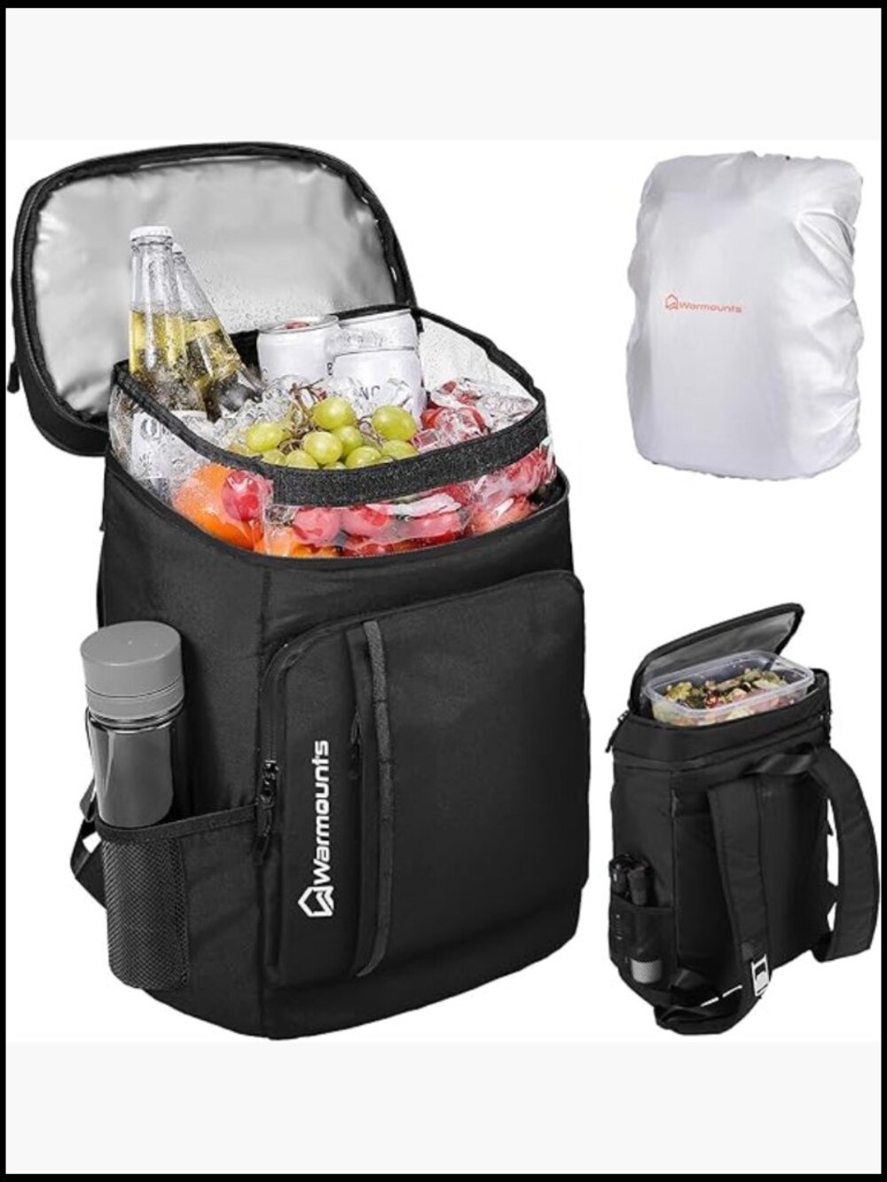 Insulated Cooler Backpack Leakproof Portable Camping Beach Travel Picnic